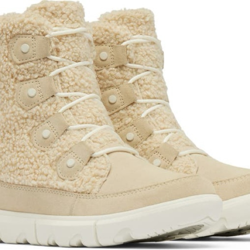 Sorel Explorer Next Joan Faux Shearling Waterproof Boot